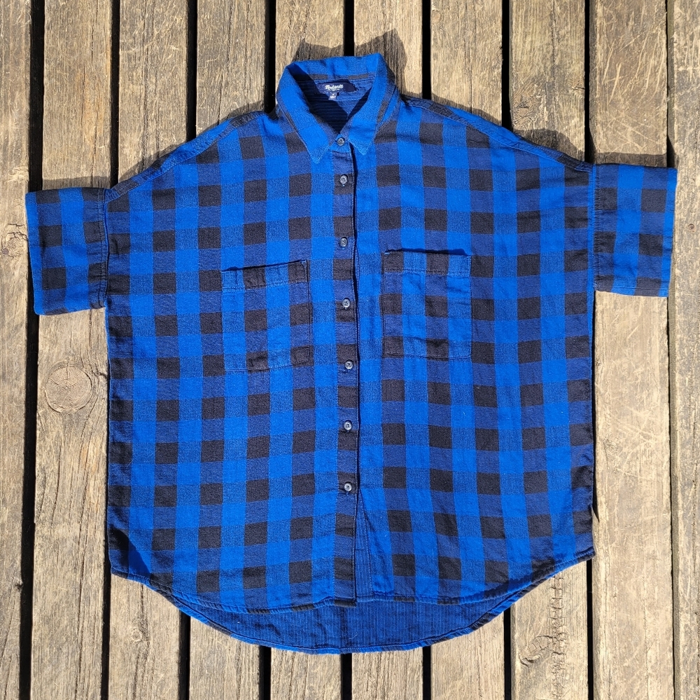 Madewell Courier Shirt in Buffalo Check